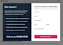 design elementor website with contact form and live chat setup